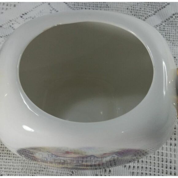 VTG Thomas Kinkade Teapot "Home Is Where The Heart Is II" CottageCore  Chic Deco - Picture 11 of 12